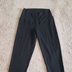 Aerie Offline lace up leggings